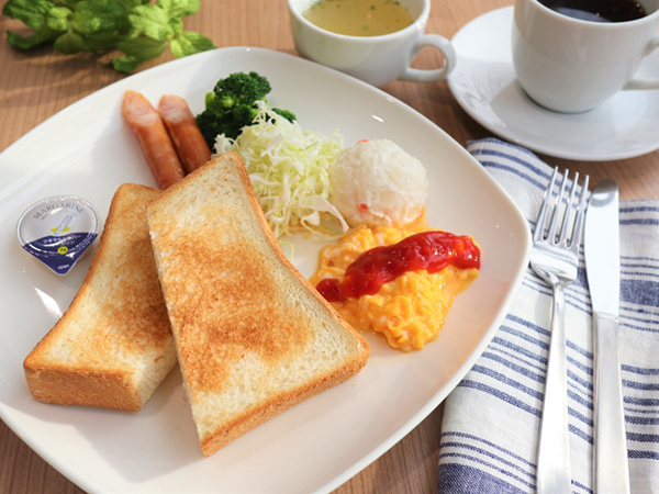 朝食の写真